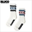 画像1: BLUCO ブルコ 2-PACK SOX -Line- WHITE/NAVY・WHITE/BURGUNDY (1)