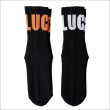 画像2: BLUCO ブルコ 2-PACK SOX -Around- BLACK/ORANGE・BLACK/WHITE (2)
