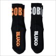 画像3: BLUCO ブルコ 2-PACK SOX -Around- BLACK/ORANGE・BLACK/WHITE (3)