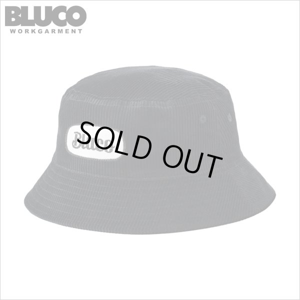 画像1: BLUCO ブルコ CORDUROY BUCKET HAT BLACK (1)