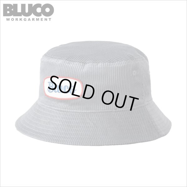 画像1: BLUCO ブルコ CORDUROY BUCKET HAT GRAY (1)