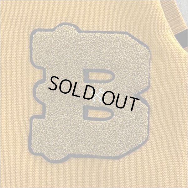 画像3: 【送料無料】BLUCO ブルコ LETTERED CARDIGAN MUSTARD (3)