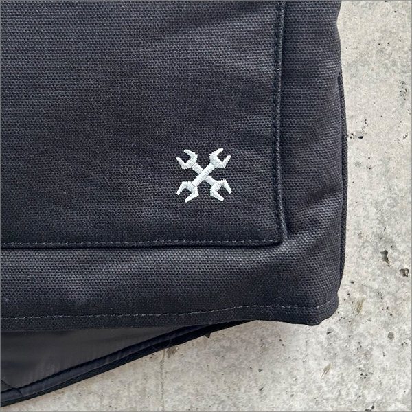 画像6: 【送料無料】BLUCO ブルコ RIB COLLAR DUCK VEST BLACK (6)