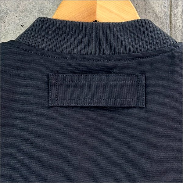 画像7: 【送料無料】BLUCO ブルコ RIB COLLAR DUCK VEST BLACK (7)