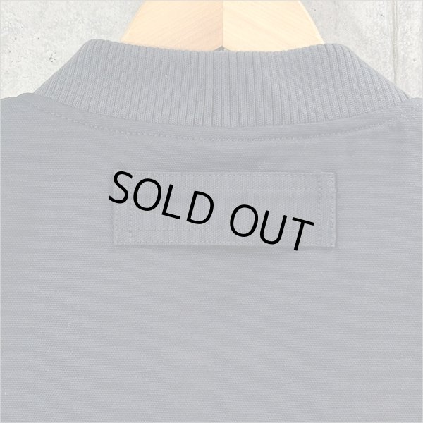 画像7: 【送料無料】BLUCO ブルコ RIB COLLAR DUCK VEST BLACK (7)