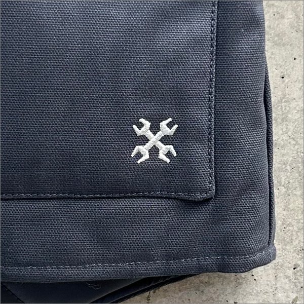 画像6: 【送料無料】BLUCO ブルコ RIB COLLAR DUCK VEST CHARCOAL (6)