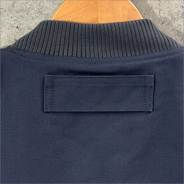 画像7: 【送料無料】BLUCO ブルコ RIB COLLAR DUCK VEST CHARCOAL (7)
