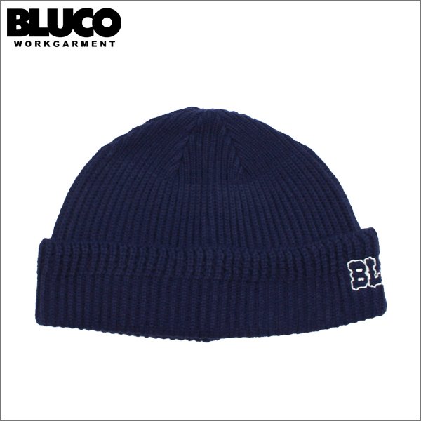 画像1: BLUCO ブルコ WATCH CAP NAVY (1)