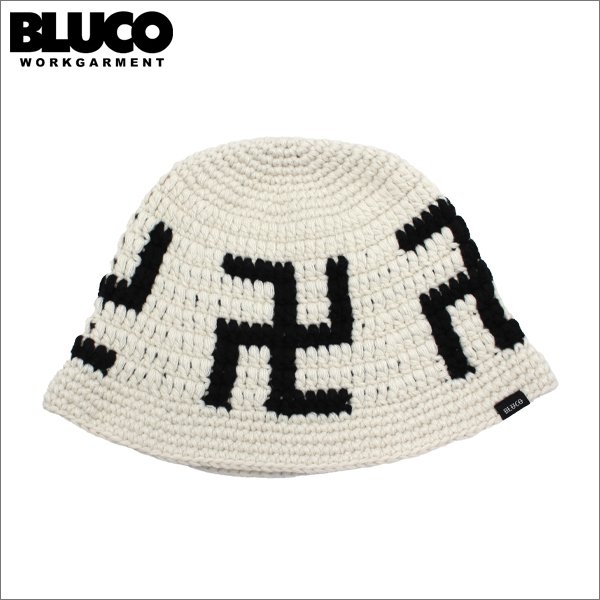 画像1: BLUCO ブルコ CRUSHER HAT WHITE/BLACK (1)