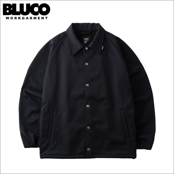 画像1: 【送料無料】BLUCO ブルコ STRETCH WARM COACH JACKET BLACK (1)