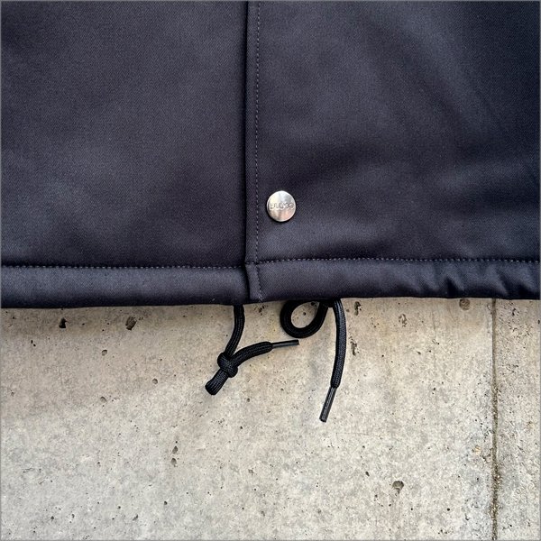 画像5: 【送料無料】BLUCO ブルコ STRETCH WARM COACH JACKET BLACK (5)