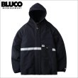 画像1: 【送料無料】BLUCO ブルコ HOODED REFLECTOR JACKET BLACK (1)