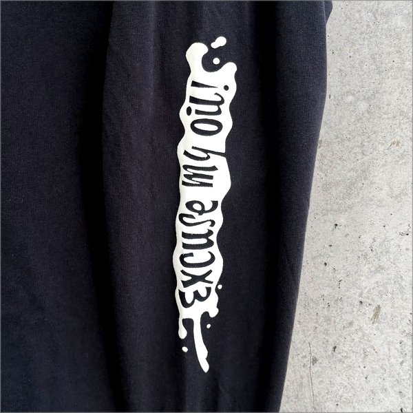 画像4: BLUCO ブルコ ドライコットン Tシャツ L/S -Artwork by JACK-O’ ART WORKS- BLACK (4)