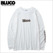 画像1: BLUCO ブルコ ドライコットン Tシャツ L/S -Artwork by JACK-O’ ART WORKS- WHITE (1)