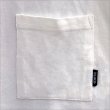 画像3: BLUCO ブルコ ドライコットン ポケットTシャツ L/S -Line- WHITE (3)