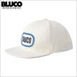画像1: BLUCO ブルコ 6-PANELキャンバスキャップ -OVAL- IVORY (1)