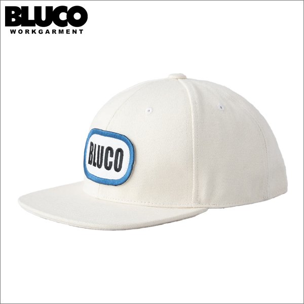 画像1: BLUCO ブルコ 6-PANELキャンバスキャップ -OVAL- IVORY (1)