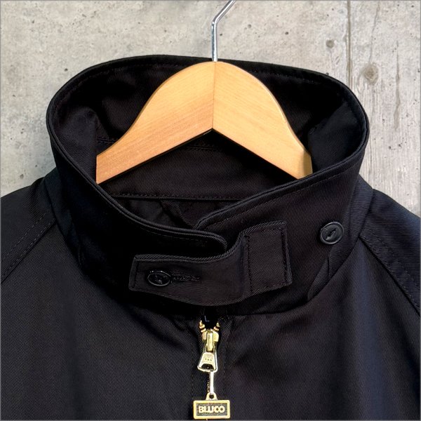 画像7: 【送料無料】BLUCO ブルコ レギュラー加工 スウィングトップ BLACK (7)