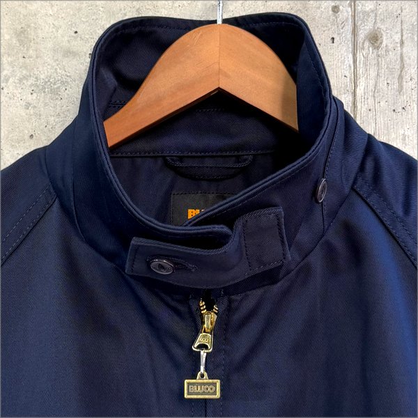 画像7: 【送料無料】BLUCO ブルコ レギュラー加工 スウィングトップ NAVY (7)