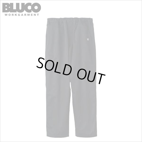 画像1: 【送料無料】BLUCO ブルコ レギュラー加工 イージーワークパンツ BLACK (1)