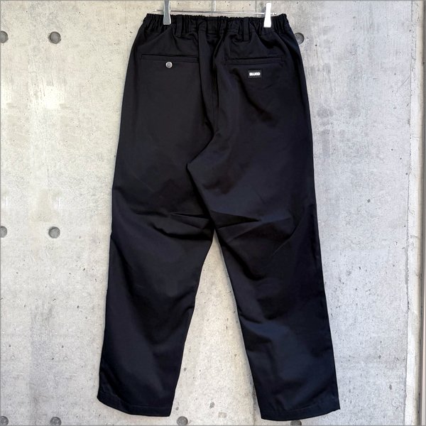 画像2: 【送料無料】BLUCO ブルコ レギュラー加工 イージーワークパンツ BLACK (2)