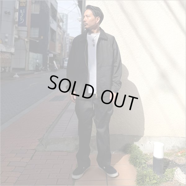 画像3: 【送料無料】BLUCO ブルコ レギュラー加工 イージーワークパンツ BLACK (3)