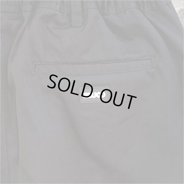 画像6: 【送料無料】BLUCO ブルコ レギュラー加工 イージーワークパンツ BLACK (6)