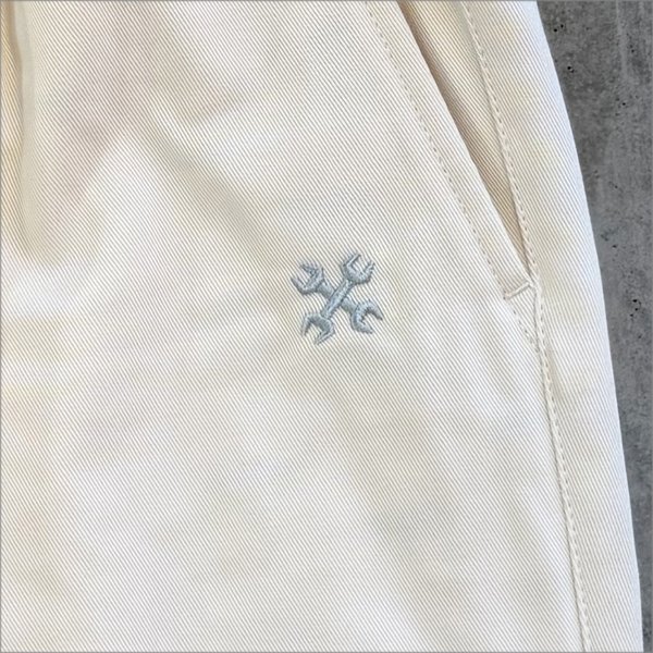 画像4: 【送料無料】BLUCO ブルコ レギュラー加工 イージーワークパンツ IVORY (4)