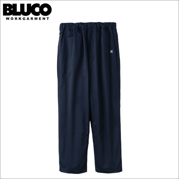 画像1: 【送料無料】BLUCO ブルコ レギュラー加工 イージーワークパンツ NAVY (1)