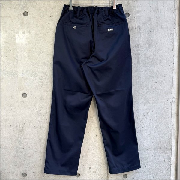画像2: 【送料無料】BLUCO ブルコ レギュラー加工 イージーワークパンツ NAVY (2)