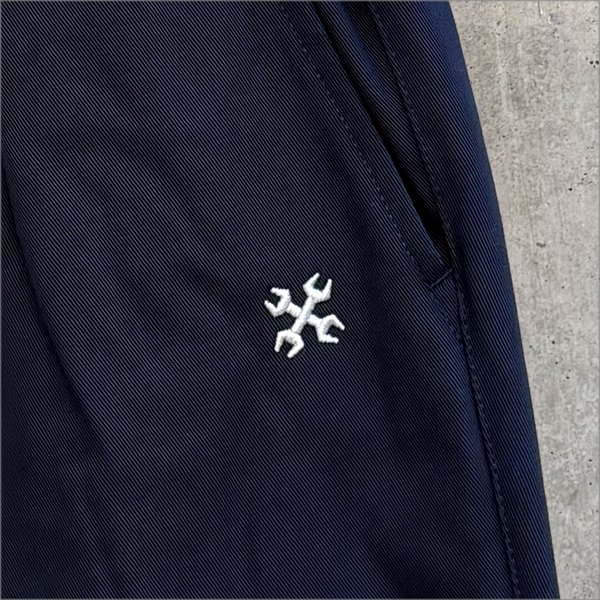 画像4: 【送料無料】BLUCO ブルコ レギュラー加工 イージーワークパンツ NAVY (4)