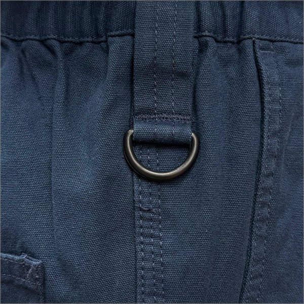 画像4: 【送料無料】BLUCO ブルコ ライトキャンバス ペインターショーツ NAVY (4)