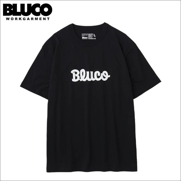 画像1: BLUCO ブルコ プリントTシャツ -Novel- BLACK (1)