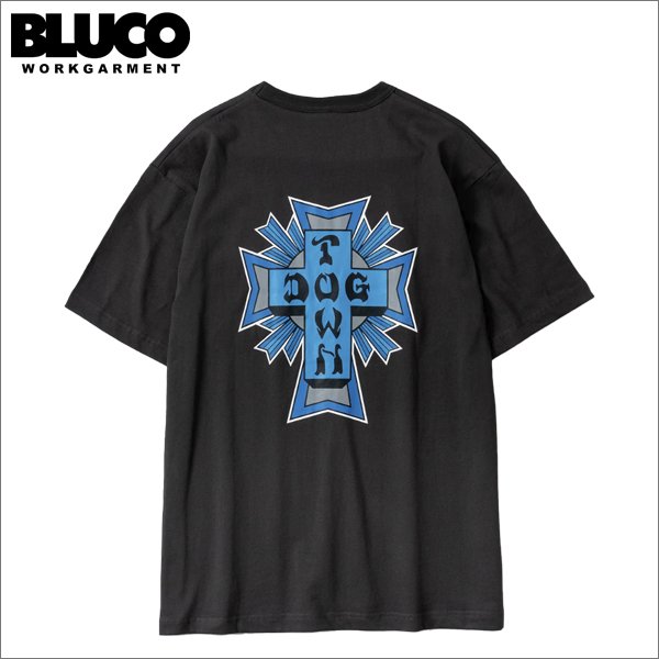 画像1: BLUCO×DOGTOWN ポケットTシャツ -LOGO- BLACK (1)