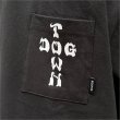 画像3: BLUCO×DOGTOWN ポケットTシャツ -LOGO- BLACK (3)