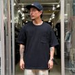 画像2: BLUCO ブルコ 2-PACK ポケットTシャツ BLACK/WHITE (2)