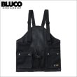 画像1: 【送料無料】BLUCO ブルコ ユーティリティーメッシュベスト BLACK (1)