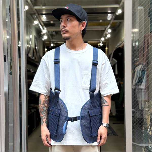 画像3: 【送料無料】BLUCO ブルコ ユーティリティーメッシュベスト NAVY (3)