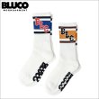 画像1: BLUCO ブルコ 2-PACK ソックス -BLC- WHITE/BLUE・WHITE/YELLOW  (1)
