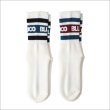 画像2: BLUCO ブルコ 2-PACK ソックス -LINE- WHITE/NAVY・WHITE/BURGUNDY (2)