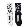 画像3: BLUCO ブルコ 2-PACK ソックス -BONE- BLACK・WHITE (3)