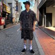 画像3: 【送料無料】BLUCO ブルコ オープンカラーシャツ -BANDANA- BLACK (3)