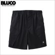 画像1: 【送料無料】BLUCO ブルコ スラントカーゴショーツ BLACK (1)