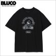 画像1: BLUCO×FELIX プリントTシャツ World Wide BLACK (1)