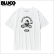 画像1: BLUCO×FELIX プリントTシャツ World Wide WHITE (1)