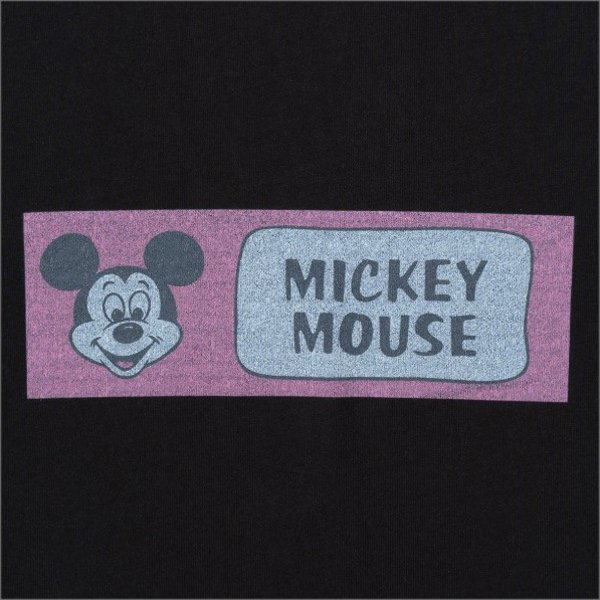 画像4: BLUCO×DISNEY プリントTシャツ MICKEY MOUSE BLACK (4)
