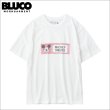 画像1: BLUCO×DISNEY プリントTシャツ MICKEY MOUSE WHITE (1)