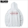 画像1: 【送料無料】BLUCO ブルコ スウェットフーディー -TICKET- ASH (1)