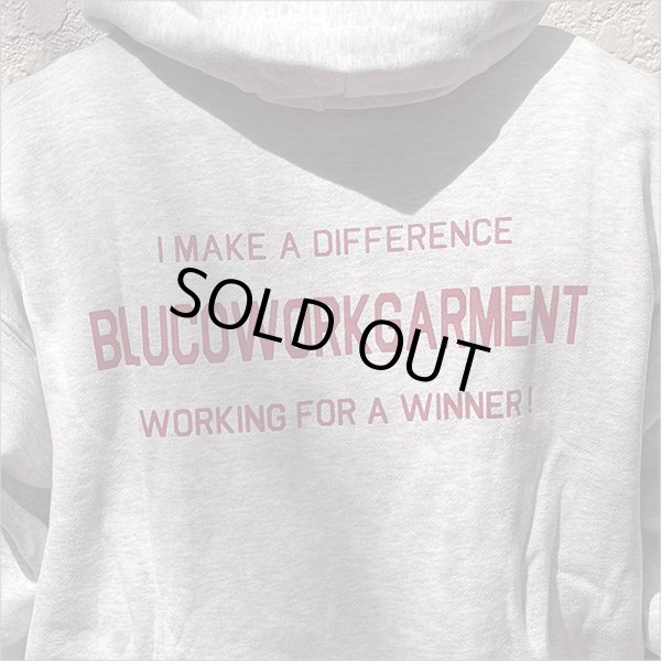画像5: 【送料無料】BLUCO ブルコ スウェットフーディー -TICKET- ASH (5)