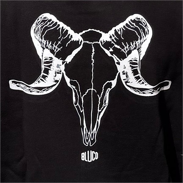 画像5: 【送料無料】スウェットシャツ -BONES- BLACK (5)